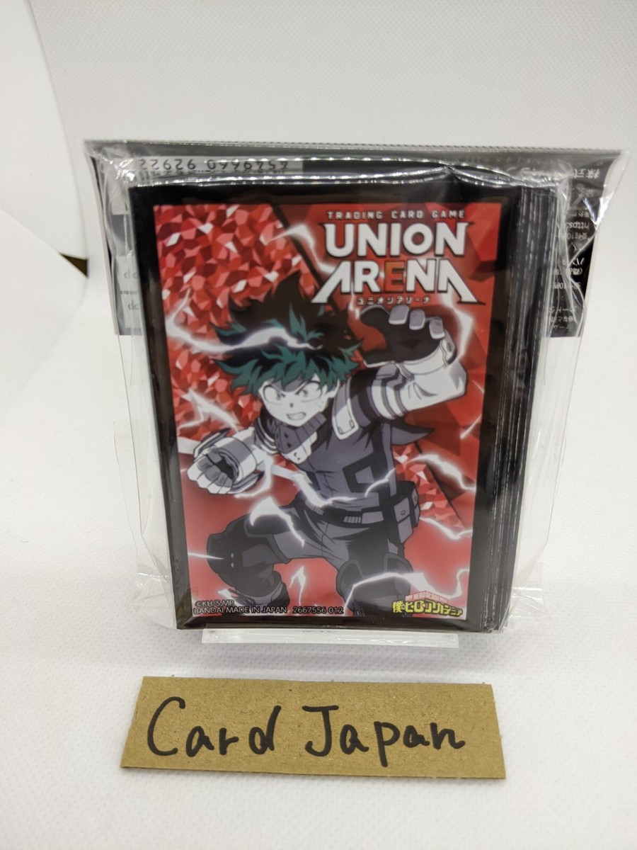 60 Sleeves My Hero Academia UNION ARENA Official card Sleeve TCG Japan /A2 | eBay 60 Sleeves My Hero Academia UNION ARENA Official card Sleeve TCG Japan /A2 | eBay
