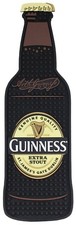 Guinness Bottle Shape PVC Bar Mat