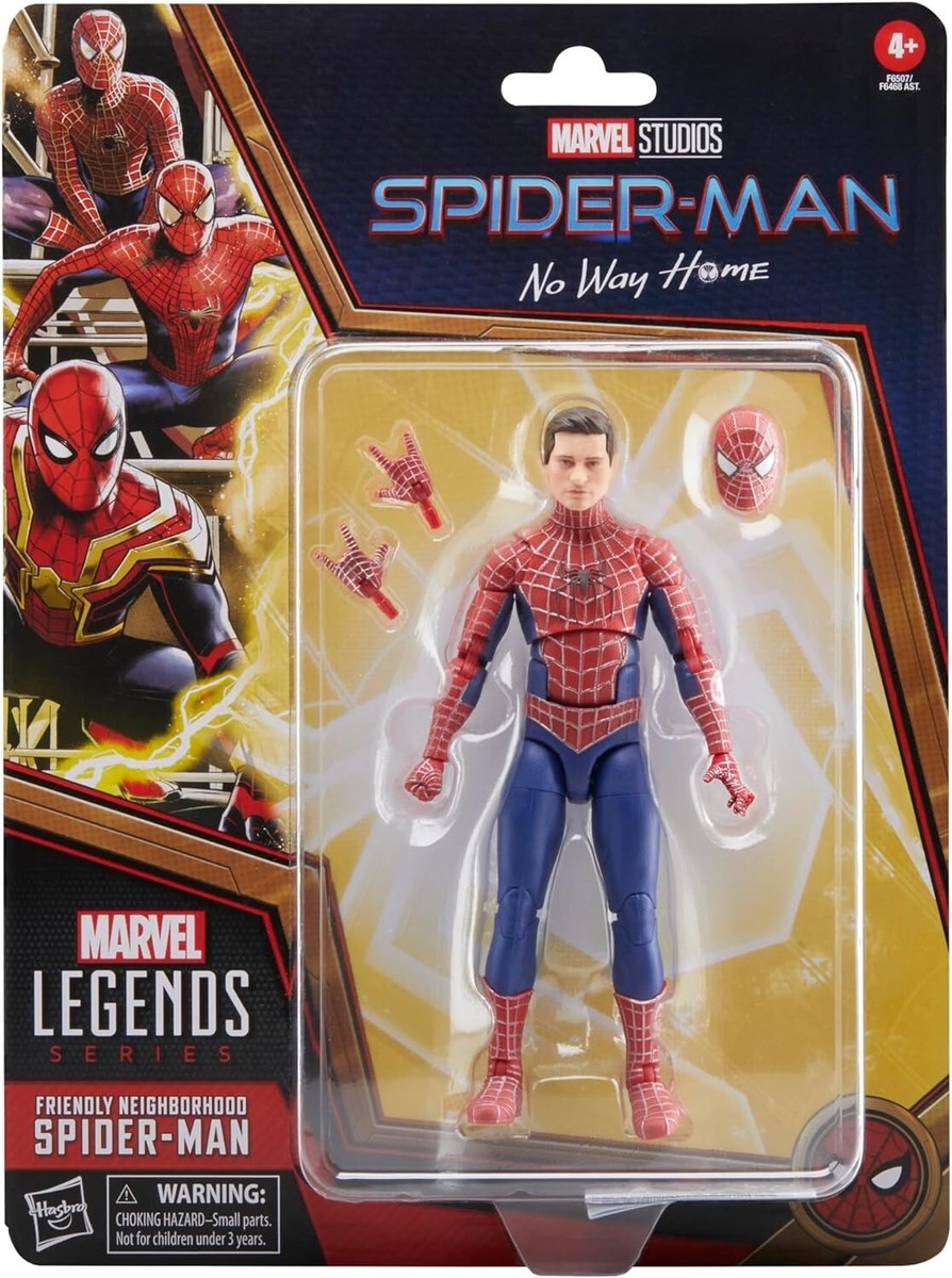 Marvel Legends Spider-Man NWH Friendly Neighborhood Spidey Tobey Maguire  Figure