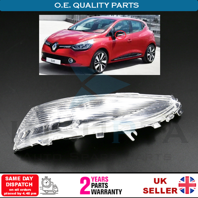 WING MIRROR INDICATOR LAMP LEFT FOR RENAULT CLIO MK4 ...