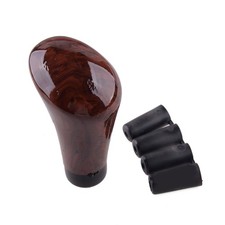 Universal Walnuss Holzmaserung Auto Schaltkopf Manueller Schaltknauf Assy