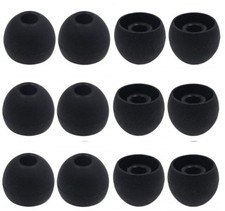 12PCS Large Size Replacement Ear Tips Earbud Eartip Ear Cap Ear Bud Tip for P...