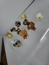 Raro Lote de 10 Desaires Originales Perros Juguete Quest Terrier Pumi Bernard Chow