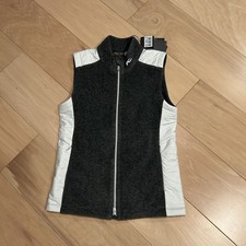 KJUS Maxima Vest White / Gray Women's 36 / Small
