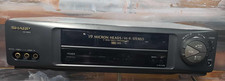 Sharp VC-H810U VCR 4-Head Hi-Fi Stereo VHS Player Recorder FULLY SERVICED 