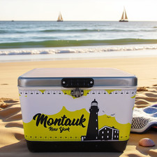 Durable Stainless Steel Cooler, 54 Quart Capa...