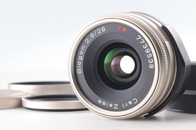【 Exc+5 】Contax Carl Zeiss Biogon T* 28mm f/2.8 Lens for G1 G2 From JAPAN #521