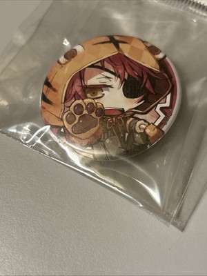 Clock Zero Anime Toranosuke Saionji CZ Animal Can Badge