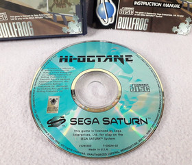 Sega Saturn Hi-Octane game tested GC complete with manual