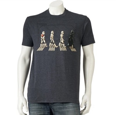 Star Wars Funny Death Star abbey Road Stormtrooper Crossing T-Shirt New 