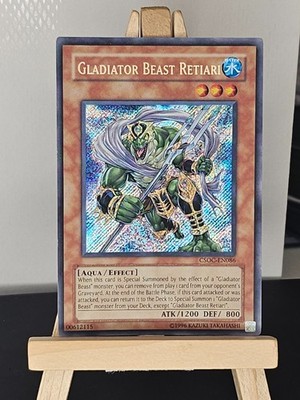 Yu-Gi-Oh! TCG Gladiatorenungeheuer Retiari (CSOC-En086) 1.Auflage Englisch 2008