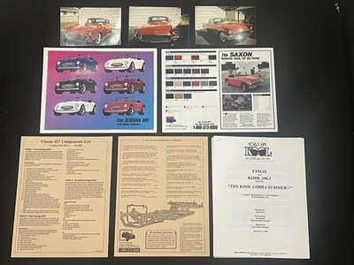 KOOL 106.1 Tulsa Kool Cobra Summer Sebring MX Promo Packet + Photos 1999
