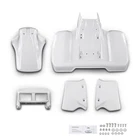 White Front & Rear Plastic Fender Complete Set Fit For 1985-1986 Honda ATC350X