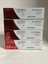 4x Yayashi SP-6 Probiotic Whitening Toothpaste Oral Health 120g EXP 11/27