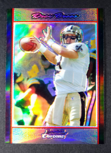 Drew Brees [Refractor] #BC118 2007 Bowman Chrome card