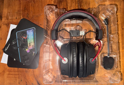 HyperX Cloud Alpha Gaming-Headset - Schwarz/Rot