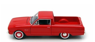 MOTOR MAX,FORD Ranchero 1960 red, 1/24, MMX79321ROUGE