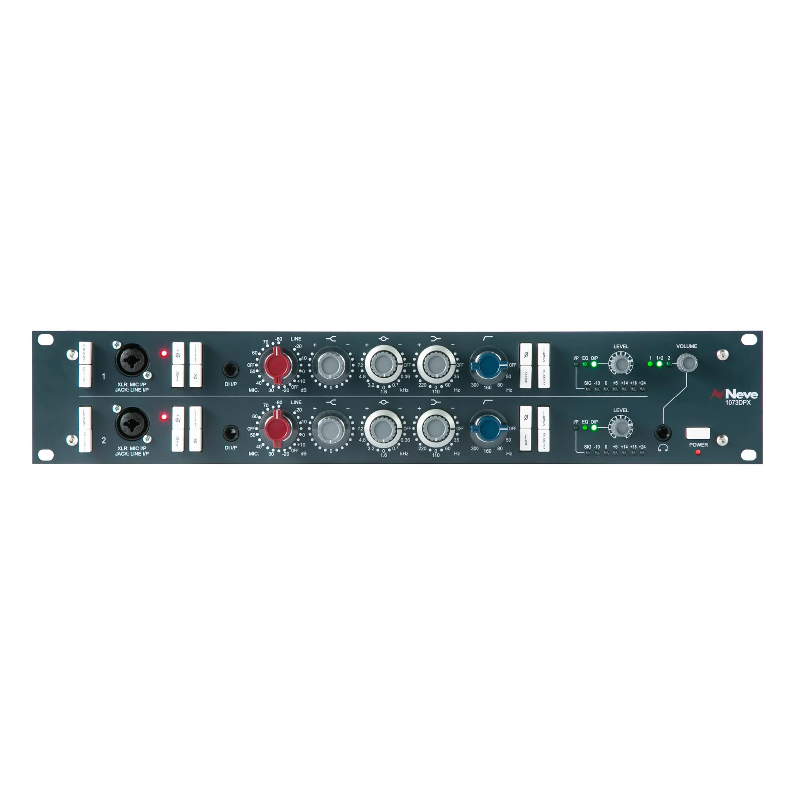 Двойной микрофонный предусилитель AMS Neve 1073 DPX с предварительным эквалайзером