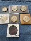 Kennedy Half Dollar Lot (7 Halves 1964-1976)