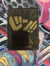 DON!! Black & Gold ENG Sealed | Promo Holo From One Piece TCG Card Game