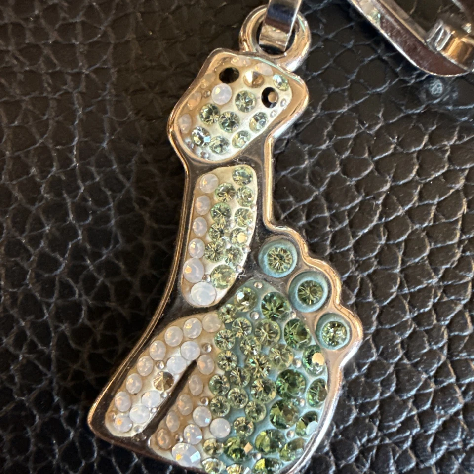 Pulsars Swarovski Cristal Lovlots Jay D & Joe El Ratón Dije Pulsera Talla 7.5”  Foto 3 de 4