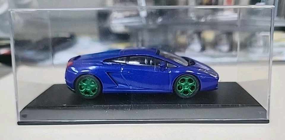 Greenlight Green Machine Motor World Lamborghini Gallardo RARO Chase escala 1:43 Foto 4 de 4