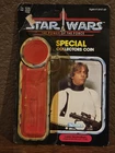 1984 Vintage Star Wars POTF LUKE STORMTROOPER  CARD BACK BUBBLE STILL ATTACHED