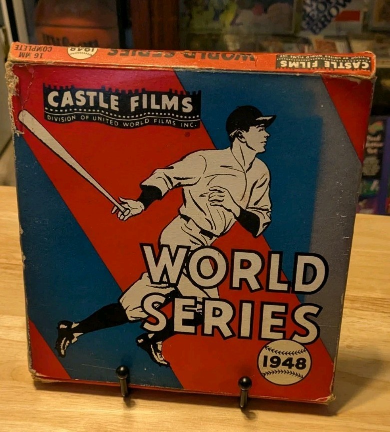 激レア！The Colts パンフレット King of Comedy 1948 World Series Cleveland Indians Vs Boston Braves Castle Films