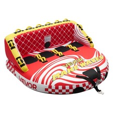 VEVOR Towable Tubes for Boating 4-Rider Inflatable Water Sports Boating Tubes