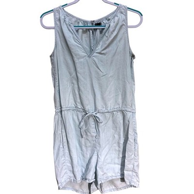GAP (Light Blue) Lyocell Sleeveless Romper Womens Medium