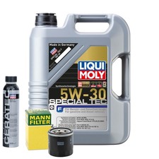 Motoröl 5W30 LIQUI MOLY Special Tec F 5L +MANN Ölfilter +Cera Tec