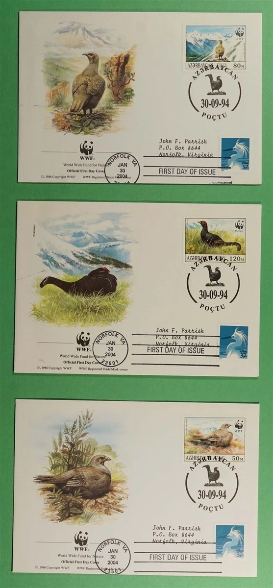 極美品 WWF 世界野生生物基金公式切手コレクション まとめ セット ⑤ 世界野生动物基金会(WWF) 首日封面邮票| eBay