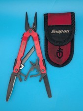 Gerber MP600 Black Oxide Multi-Tool Needle Nose Pliers RED BLACK SNAP ON