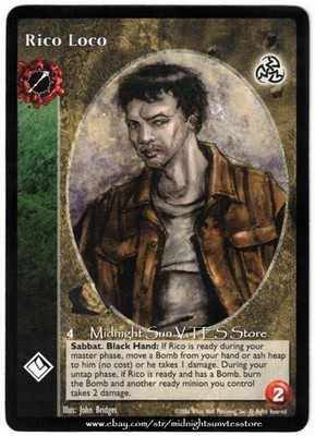 Rico Loco Ventrue Antitribu Third Edition V:TES VTES Vampire CCG