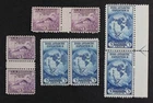 CKStamps: US Stamps Collection Scott#752 Gutter, 753 Unused NH NG