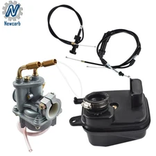 For Yamaha  TRI-ZINGER 1984 1985 Carburetor Air Filter Throttle Choke Cable