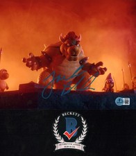 JACK BLACK SIGNED BOWSER SUPER MARIO BROS GALAXY MOVIE 8X10 PHOTO BAS COA