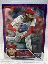 2023 Topps Update Series - Matt Strahm #US226 Purple Foil /799