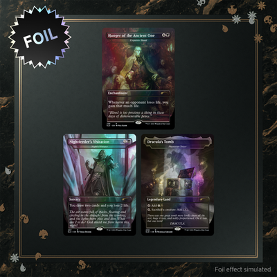 MTG【Foil】Welcome to Castle Dracula Secret Lair Welcome to Castle Dracula Foil Edition MTG Magic the