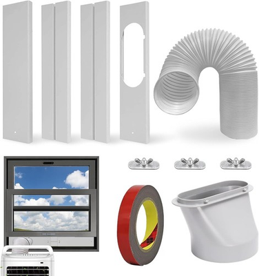 #ad #ad Portable Air Conditioner Window Vent Kit with 59quot; Length Hose Adjustable $26.99