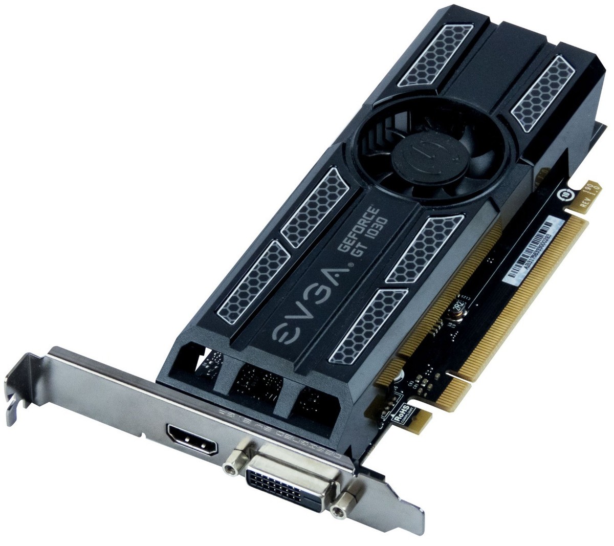 EVGA 02G-P4-6333-KR GeForce GT 1030 2GB GDDR5 Low Profile Graphics