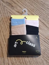 art class Girl's 4 Pair Pack  Seamless Hipsters Size L 10-12 #K1