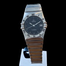 OMEGA Constellation Men's Black Watch - 396.1070