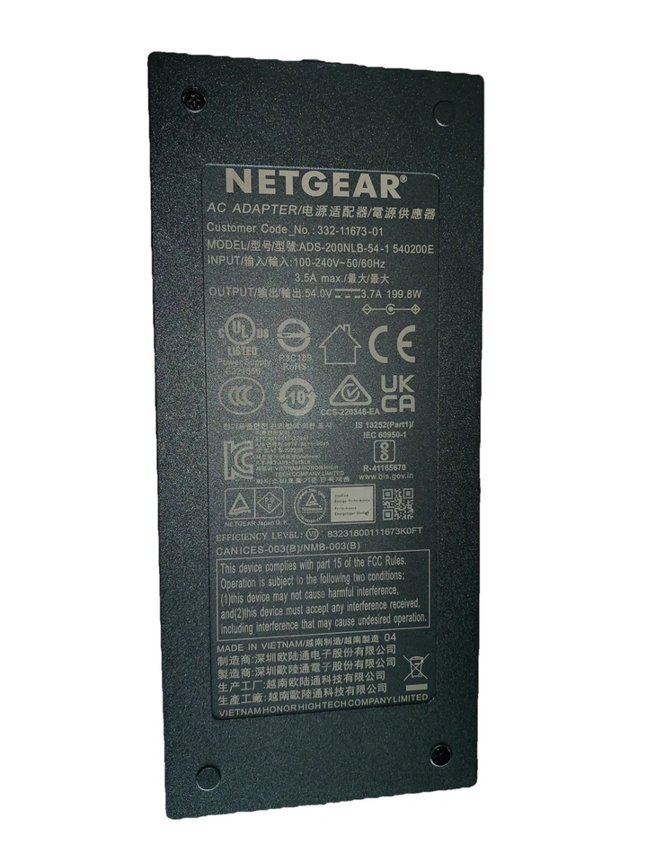 NETGEAR 16Port Gigabit Ethernet Unmanaged PoE+ Switch GS316PP /w 16x PoE+ @ 183W - Image 3 of 4