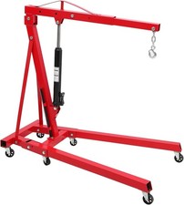 4400lb Engine Hoist 2 Ton Folding Cherry Picker Shop Crane Lift Red Steel 4400lb Engine Hoist 2 Ton Folding Cherry Picker Shop Crane Lift Red Steel