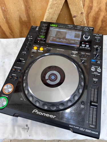 Pioneer CDJ-2000NXS Nexus Multiplayer DJ CD Player - Working - #003