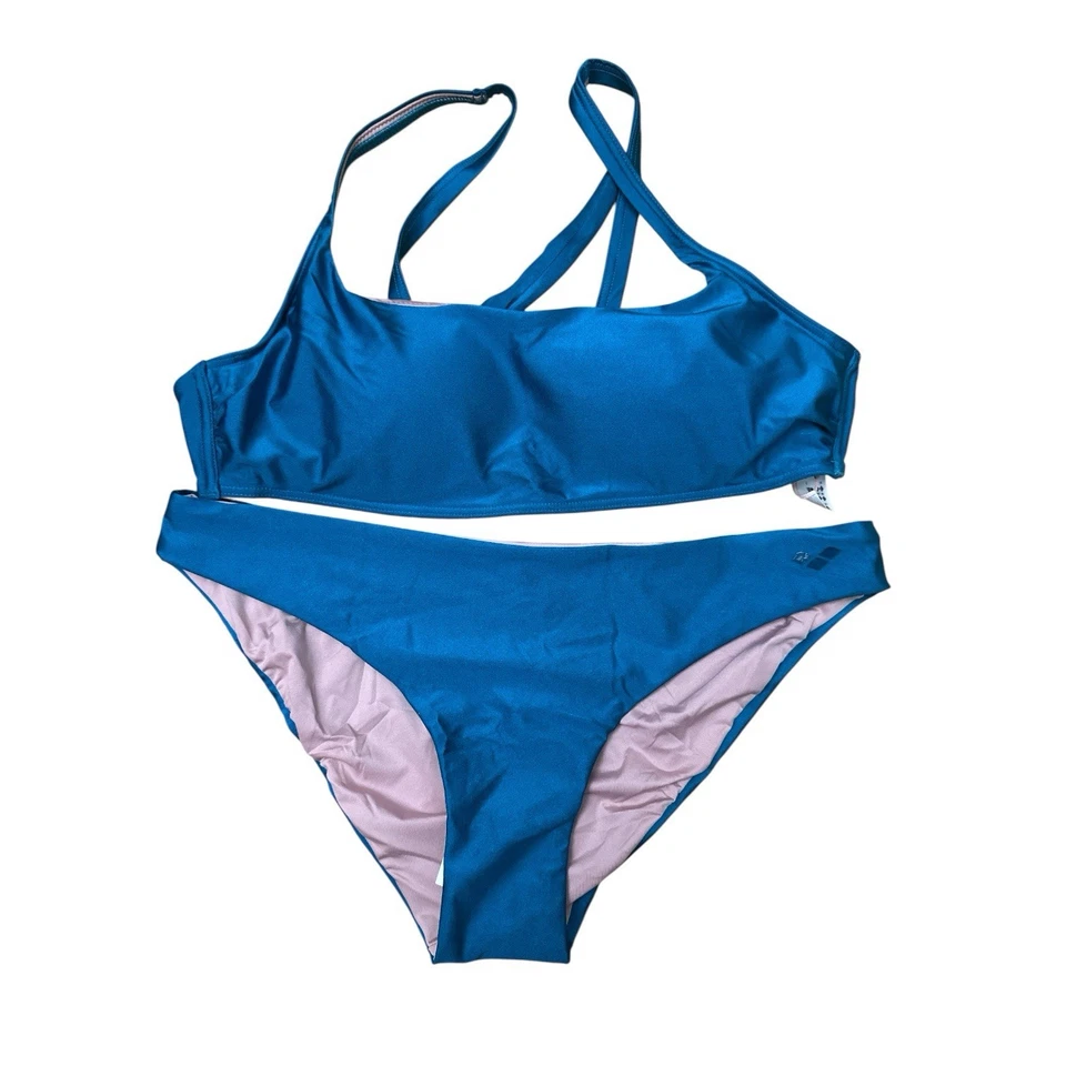 Bralette de bikini Arena Shila talla XL en Galápagos playa natación tazas extraíbles nuevo con etiquetas Foto 2 de 4