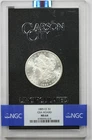1885-CC $1 NGC/GSA HOARD MS 64 Morgan Silver Dollar W/ Box + COA