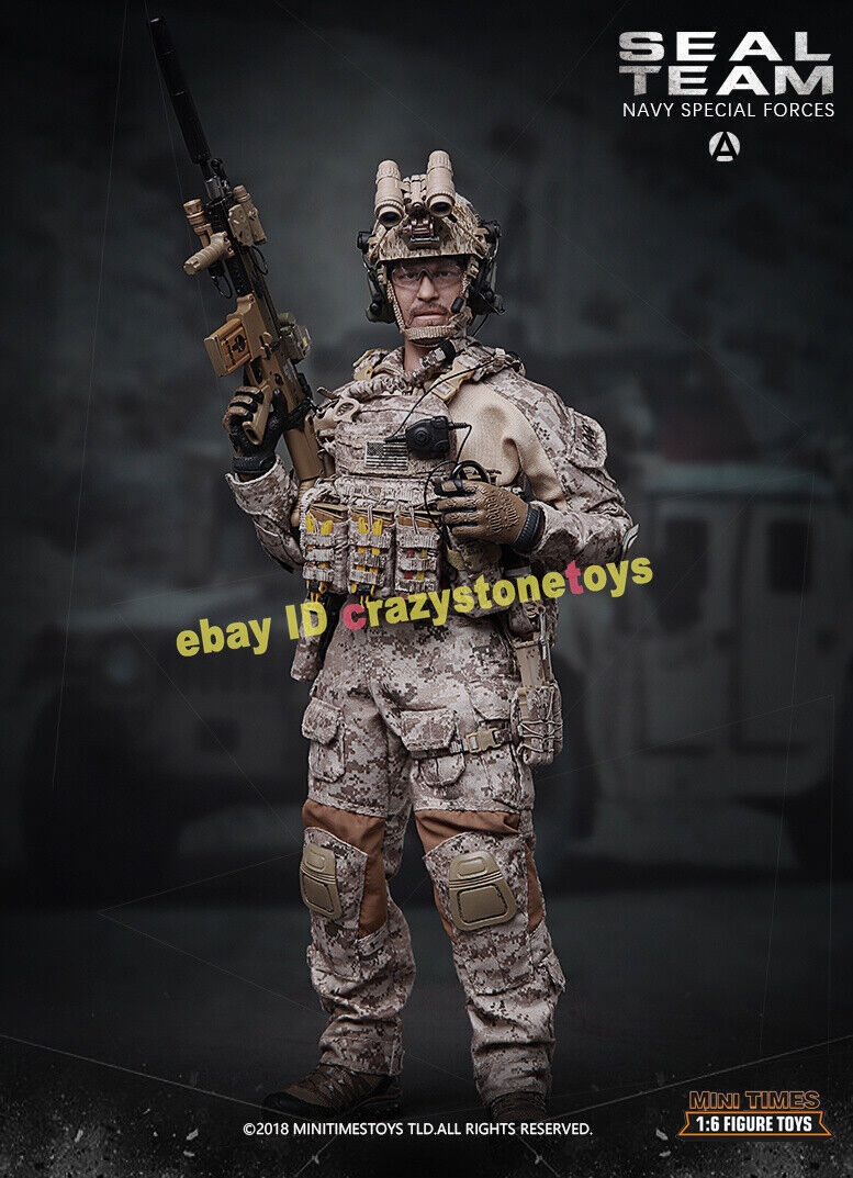MINITIMES Toys 1/6 SEAL TEAM NAVY SPECIAL FORCES figure Model | eBay