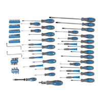 Profi Schraubendreher Set 100 Tlg Cv Schraubenzieher Schrauber Schlitz Kreuz Neu